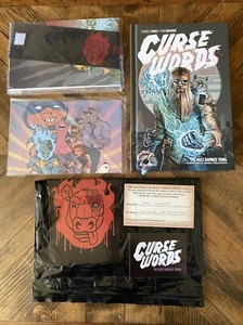 Curse Words: The Hole Damned Thing Hardcover Signed & Sketched Soule & Browne - Picture 1 of 12