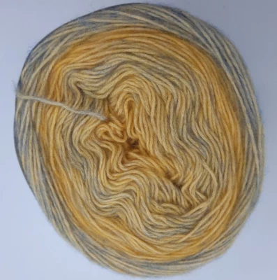 (189,50 €/kg):  100 g LG ECOPUNO DÉGRADÉ, Farbverlauf, P. 130231, Fb. 404 #6060 - Bild 1 von 2