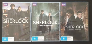 Sherlock Seasons 1 2 3 Region 4 DVD PAL BBC - Picture 1 of 12
