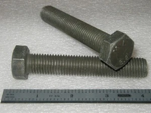 M16- 2.0 X 90MM BOLTS HEX HEAD STEEL OLIVE ZINC - 4 pcs - Picture 1 of 1