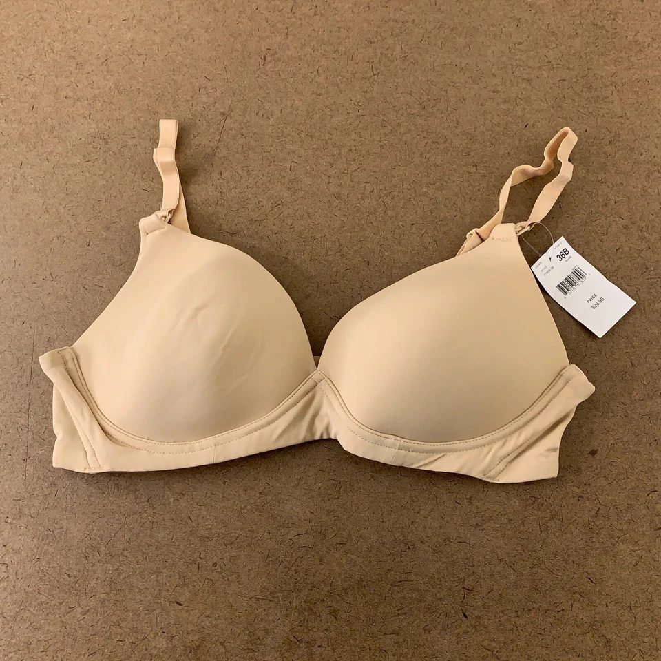 Motherhood Women's 36B Wireless Maternity and Nursing Bra 91929 Beige