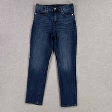 Banana Republic size 27/4 High Rise Slim Fit Women's Jeans Stretch Dark Wash