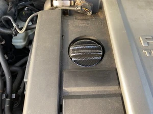 Seat Leon - Tapa Aceite Motor - Efecto Fibra Carbono - Imagen 1 de 2