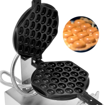 SEVICO Waffle Bubble Maker Eierwaffel 1400W Waffeleisen Waffelgerät Waffelautomat