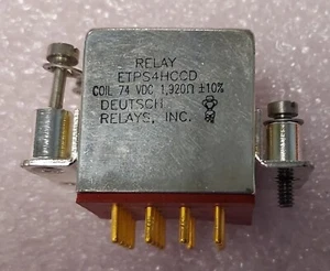 '1 PIECE' - PN# ETPS4HCCD - DEUTSCH - RELAY, 74VDC - Picture 1 of 6