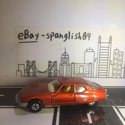 Matchbox Lesney Superfast England No. 51 Citroen SM S.M. Bronze-Red Metallic NM  - Image 1 of 4