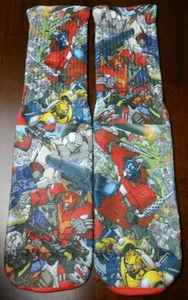 Custom Transformers socks Megatron Optimus Prime autobot decepticon - Picture 1 of 5