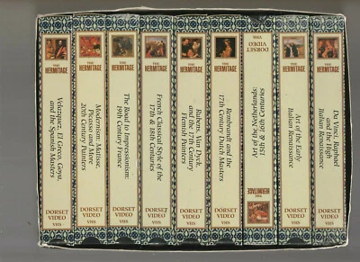 Masterpieces of The Hermitage (VHS, 1993, 18 tape set) 11 sealed - Image 1 of 2
