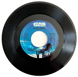 Quiet Riot Cum On Feel The Noize 45 Single 1983 Vinyl Record 7" 45BinE - Picture 1 of 2
