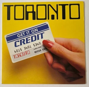 Toronto Get It on Credit Vinyl LP Schallplatte 1982 ORIGINAL kanadischer Hardrock - Bild 1 von 4