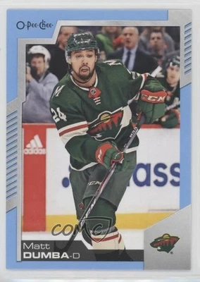 2020-21 O-Pee-Chee Blue Border Matt Dumba #153 - Image 1 of 2