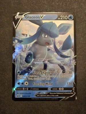 Glaceon V SWSH196 SWSH: Sword & Shield Promo Cards Holo - Image 1 of 2