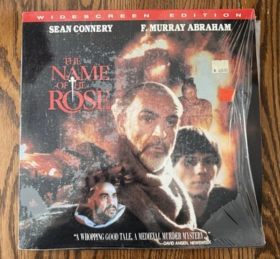 The Name of the Rose Laserdisc LD Sean Connery Christian Slater Free Ship - image 1 of 3