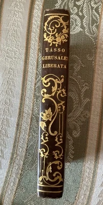 Gerusalemme Liberata 1846 Tasso Le Monnier Elegantemente rilegata fregi in oro - Immagine 1 di 4