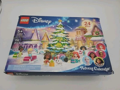 LEGO 43253 Disney Princess Christmas Advent Calendar 2024 Ariel Moana Elsa Sven - Image 1 of 4