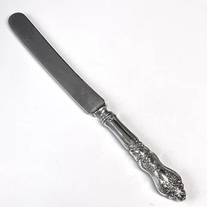 Cuchillo de cena Moselle con patrón de uva y hoja American Silver Co ASCo • - Imagen 1 de 1