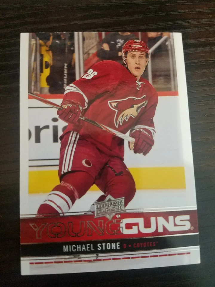2012-13 Upper Deck Coyotes Hockey Card #241 Michael Stone YG Rookie - Image 1 of 1