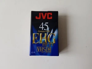 Cassette VHSC JVC EHG 45 minutes - Neuve sous blister - Photo 1/12