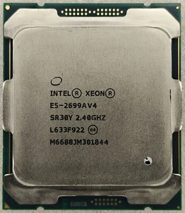 Intel Xeon E5-2699A V4 2.40GHz 55MB 22 Core 9.6GT/s 145W CPU Processor SR30Y - Picture 1 of 2