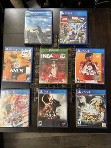 PS4 Xbox One Games Lot (Nioh 2, One Piece Burning Blood, Final Fantasy XV etc.) - Picture 1 of 5