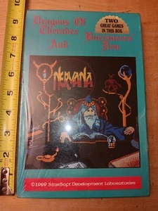 ATARI ST SELLADO NUEVO NERVANA QUEST 3 Y 4 DRAGONS OF THERADEX BUCANEERS' DEN 1989 - Imagen 1 de 4