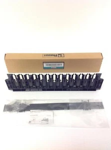 NEW Panduit NCMHF1 Network Cable Manager 19" w/ Screws, Instructions FREE SHIP - Picture 1 of 10