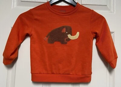 Sudadera naranja mamut lanudo para niños pequeños Christian Robinson x Target 3T Foto 1 de 4