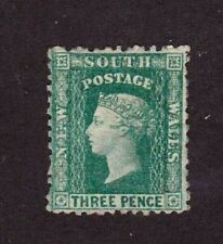 New South Wales stamp #37d, perf. 12, Queen Victoria, MHOG,  SCV $900