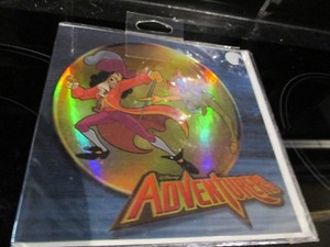 DISNEY STORE CAPTAIN HOOK PETER PAN ADVENTURERS BLANK CARD BRAND NEW VERY RARE