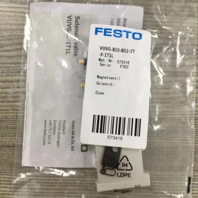 1pcs For FESTO VUVG-B10-B52-ZT-F-1T1L Solenoid valve - Image 1 of 2