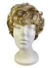 Vintage Paula Young Wig Colleen A1142petite Short Curly Warm Toffee 18/22 Lt Ash