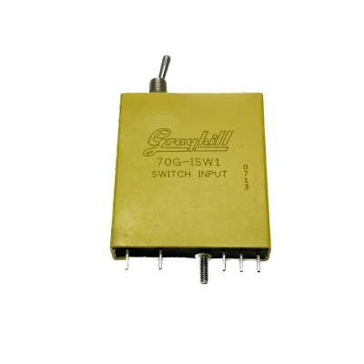 NEW OLD STOCK Grayhill System 70 Series Input Module Test Switch 70G-ISW1  - Image 1 of 4