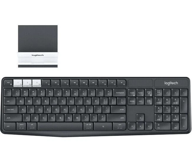 Logitech K375s Multi-Device Bluetooth Tastatur - Schwarz, QWERTZ