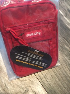 supreme utility pouch red