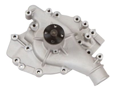 Bomba de agua Big Block Ford 429 460 mecánica de alto flujo de aluminio en el sentido de las agujas del reloj Foto 1 de 2