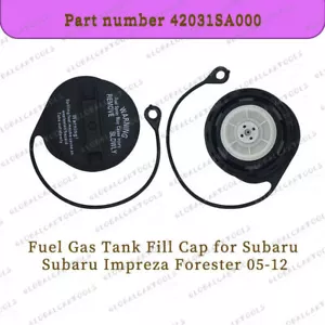 New Fuel Gas Tank Fill Cap for Subaru Subaru Impreza Forester 05-12 42031SA000 - Picture 1 of 12