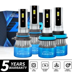 For Ram 2500 2019 2020 2021 2022 40000LM LED Headlight Bulbs Conversion Kit - Picture 1 of 15