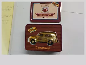 Ertl Diecast Hershey's 100th Anniversary 1950 Chevy Van With Tin Box - Picture 1 of 10