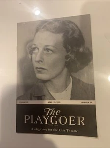 The Playgoer, Cass Theatre Magazine, Detroit MI April 1953 The Deep Blue Sea - Picture 1 of 3