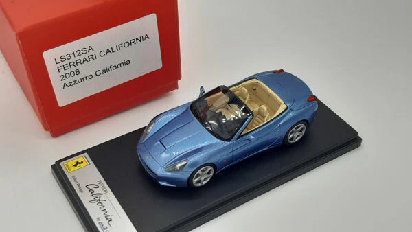 Look Smart 1:43 LS312A Ferrari California 2008 Azzurro California NEW - Immagine 1 di 1