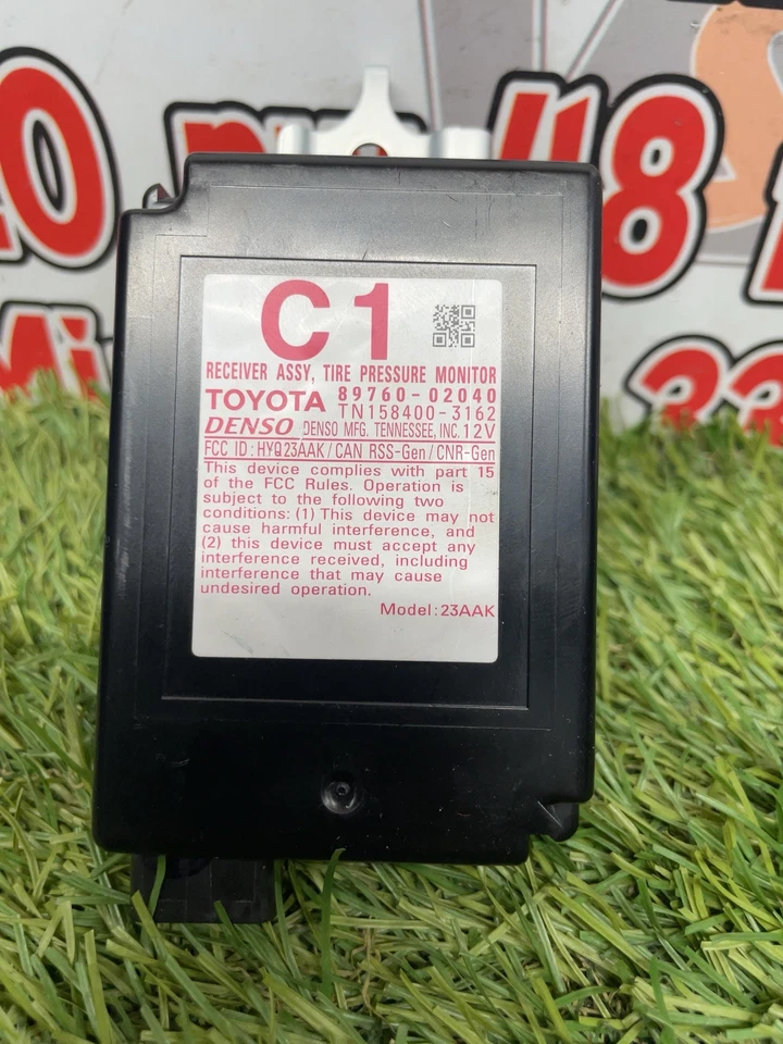 ✅ 2014 TOYOTA COROLLA TIRE PRESSURE MONITOR PN: 89760-02040 OEM - Image 1 of 3