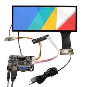 10.3" 1920x720 FHD 800nit IPS Capacitive Wide LCD Touchscreen HD VGA AV Board - Picture 1 of 4