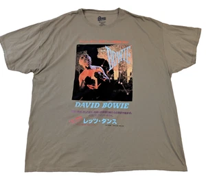 David Bowie T-Shirt XXXL 3XL Japan Concert Punk 70s 80s Rock Pop Music - Picture 1 of 7