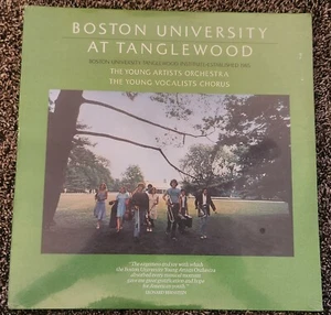 BOSTON UNIVERSITY AT TANGLEWOOD LP Young Artists Orchestra NEW SEALED - Picture 1 of 2