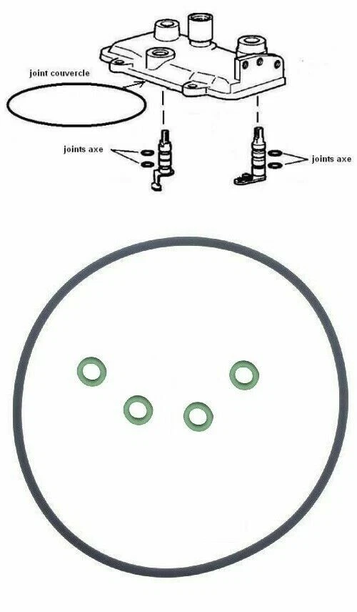 joint axes et joint couvercle pompe à injection type DPC LUCAS ROTODIESEL DELPHI - Image 1 of 1