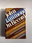 John Hammond on record: An autobiography First Edition Hardcover 1977 DJ