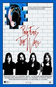 Póster de película europea de Pink Floyd, The Wall 11 X 17 enmarcado - Imagen 1 de 2