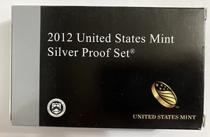 2012s US Mint Silver Proof set. Complete with Box and COA - Picture 1 of 11