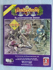 K1 Slaughterhouse indigo 4E fantasy RPG roleplaying kenzer - Imagen 1 de 1