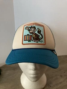 Goorin Bros Trucker Hat Kids Adjustable Monkey Business Blue Cap Hat - Picture 1 of 5